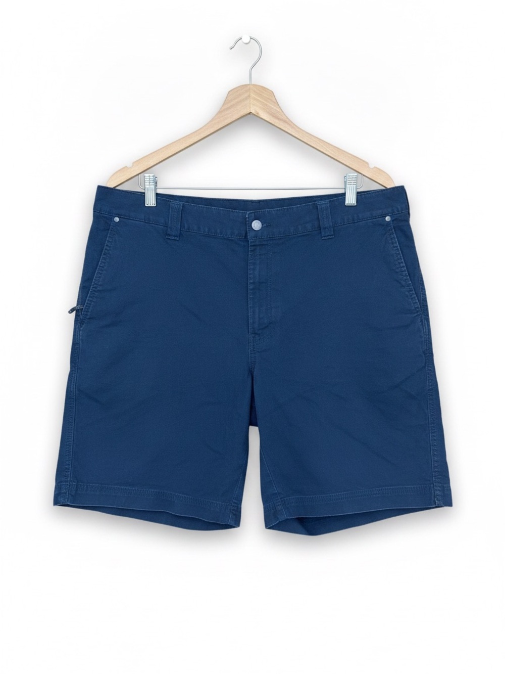 Columbia Navy Stretch Shorts Men’s 42 Regular Fit 10” Inseam Casual Outdoor